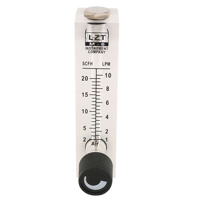 LZT Series Acrylic Liquid Glass Tube Rotameter متر جریان آب برای صنعتی